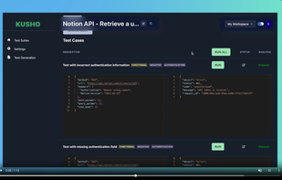 Get AI-analysed test results in a single click.