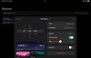 Midnight Alarm screenshot 1