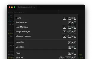 Many keyboard shortcuts are supported.