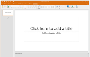 OfficeSuite Slides running on Windows 10