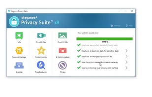 Steganos Privacy Suite screenshot 1