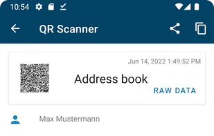 QR Scanner (PFA) screenshot 1