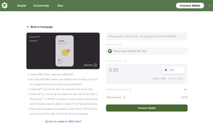 HarbergerToken screenshot 1