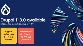 Drupal 11.3 delivers major performance boost, native HTMX, stable navigation module & more image