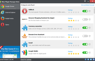 Wise Plugin Manager screenshot 1