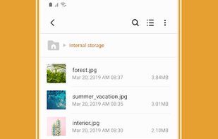 Samsung My Files screenshot 1