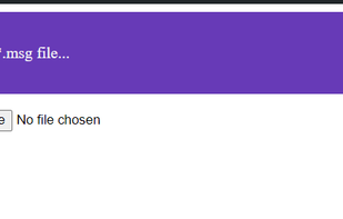 MSG Reader screenshot 1