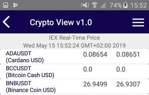 CryptoView screenshot 1