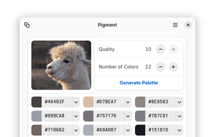 Pigment screenshot 2