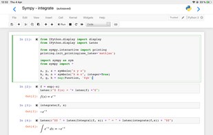 Carnets - Jupyter screenshot 1