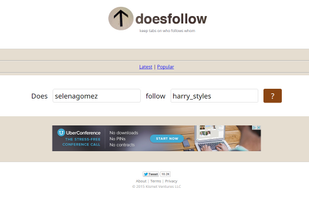 DoesFollow screenshot 1