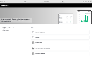 Create secure data rooms