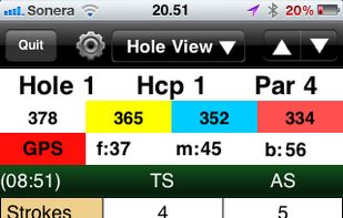 mScorecard screenshot 1