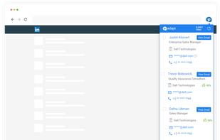 Adapt Prospector for LinkedIn - Bulk Email Search
