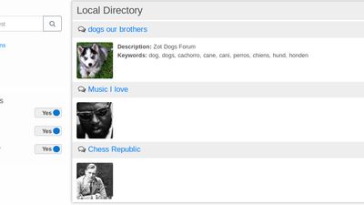 Channel directory