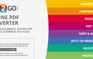 Homepage, choose the tool you want to use