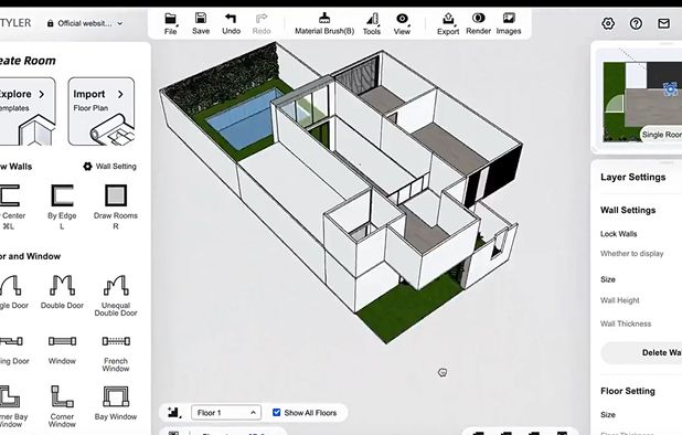 Homestyler screenshot 1