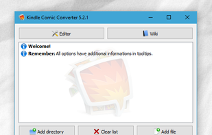 Kindle Comic Converter screenshot 1