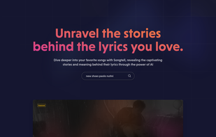 Songtell screenshot 1