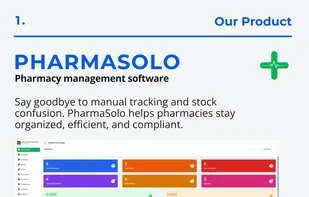 Pharmasolo - Pharmacy management software