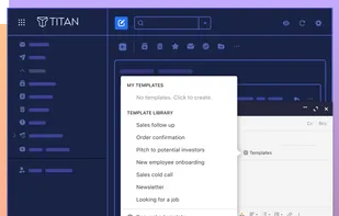Titan Email screenshot 1