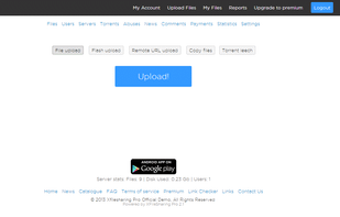 XFilesharing Pro screenshot 1