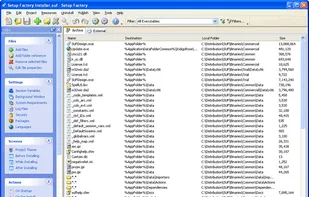 Setup Factory screenshot 1