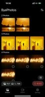 Page for browsing multiple sets of similar photos.