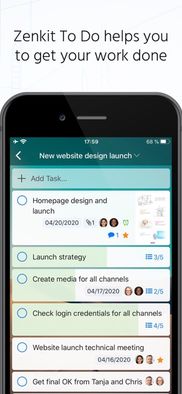 Zenkit To Do screenshot 1