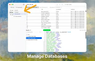 PostgresGUI screenshot 2
