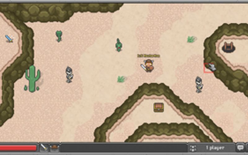 BrowserQuest Is A Massively-Multiplayer Adventure Game Written In