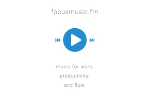 focusmusic.fm screenshot 1