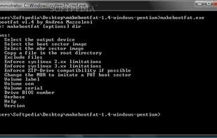 Makebootfat screenshot 1