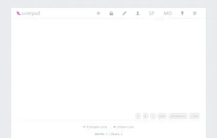 notepad.pw screenshot 1