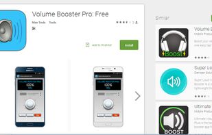 Volume Booster Pro screenshot 1