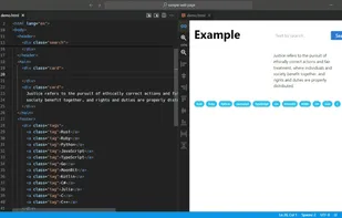 Web Visual Editor screenshot 1