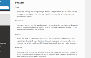 Supervisor screenshot 2