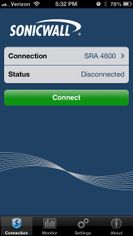 SonicWall Mobile Connect screenshot 2