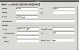 vCard Studio screenshot 2