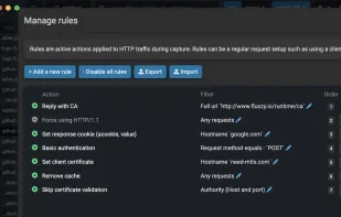 Alteration directives can be managed through UI