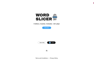 Word Slicer screenshot 1