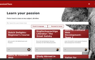 PassionClass screenshot 1