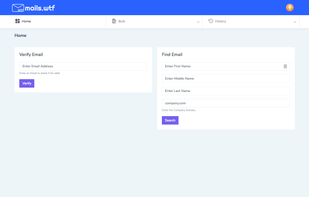 Find/Verify Single Emails