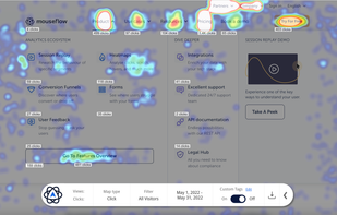 Mouseflow screenshot 1