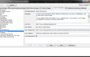 Facebook Marketing Toolbox screenshot 2