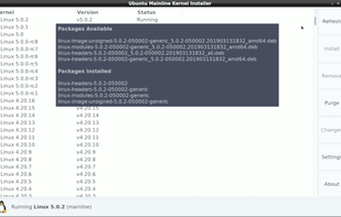 Ubuntu Mainline Kernel Installer screenshot 1