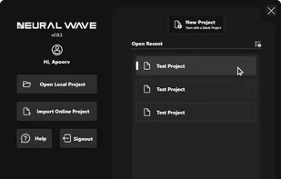 Neural Flow Project Manager