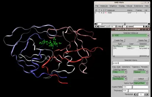 VMD - Visual Molecular Dynamics screenshot 1