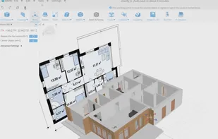 Architectural designing in SelfCAD