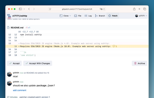 Gitpatch screenshot 1
